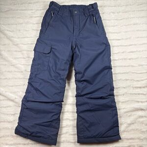 Columbia Boy Snow Arctic Trip Omni Heat Waterproof Pants Navy Blue S